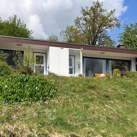 Idyllisch Wohnen Im Weserbergland - Bungalow Mit Phantastischer Aussicht Fuer 4 Personen Polle Екстериор снимка